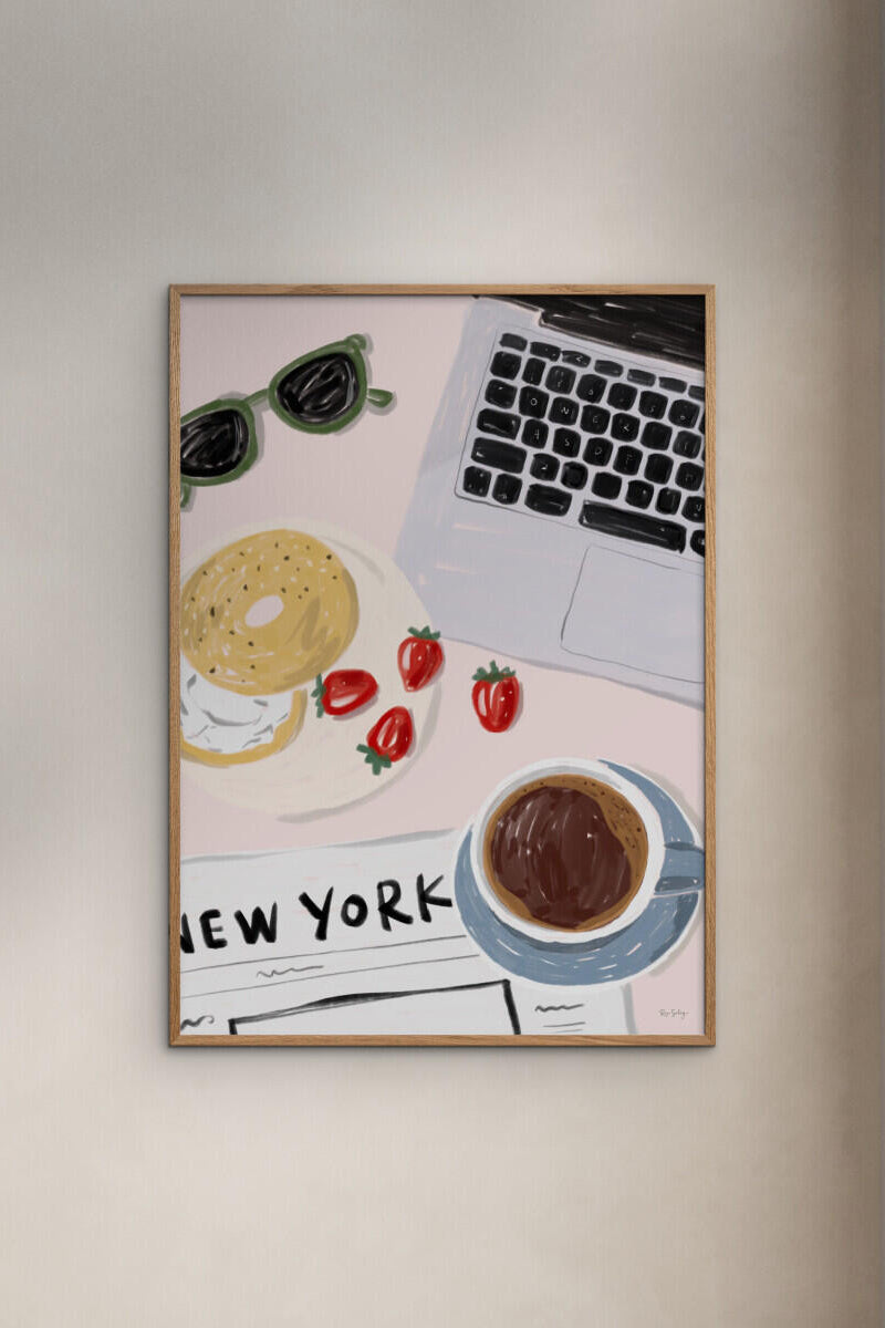 Rio Soléy Coffee in New York plakat